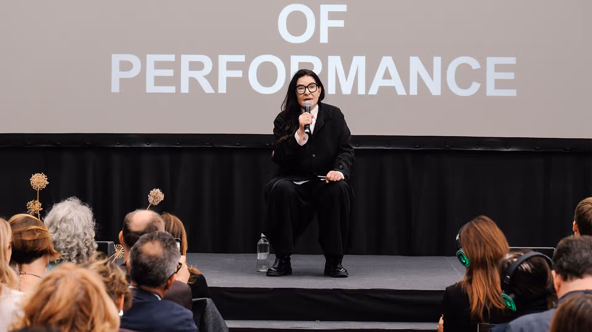Marina Abramović, between breath and fire